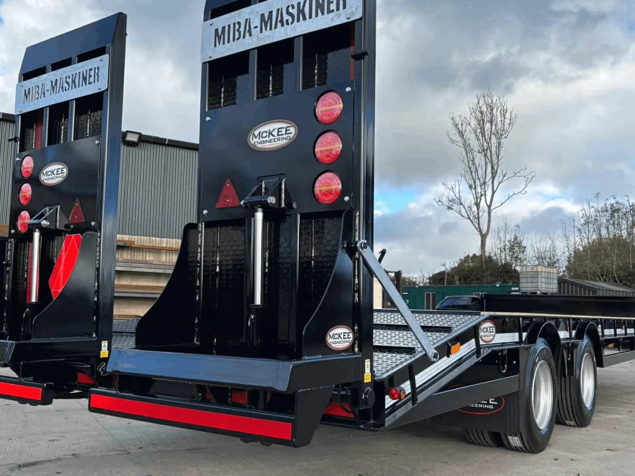 Billede 12 - McKee 21T LL Maskintransportvogn