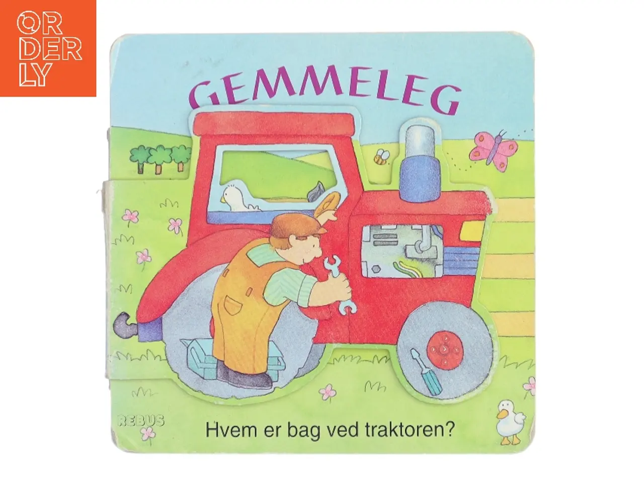 Billede 1 - Gemmeleg - hvem er bag ved traktoren? (Bog)