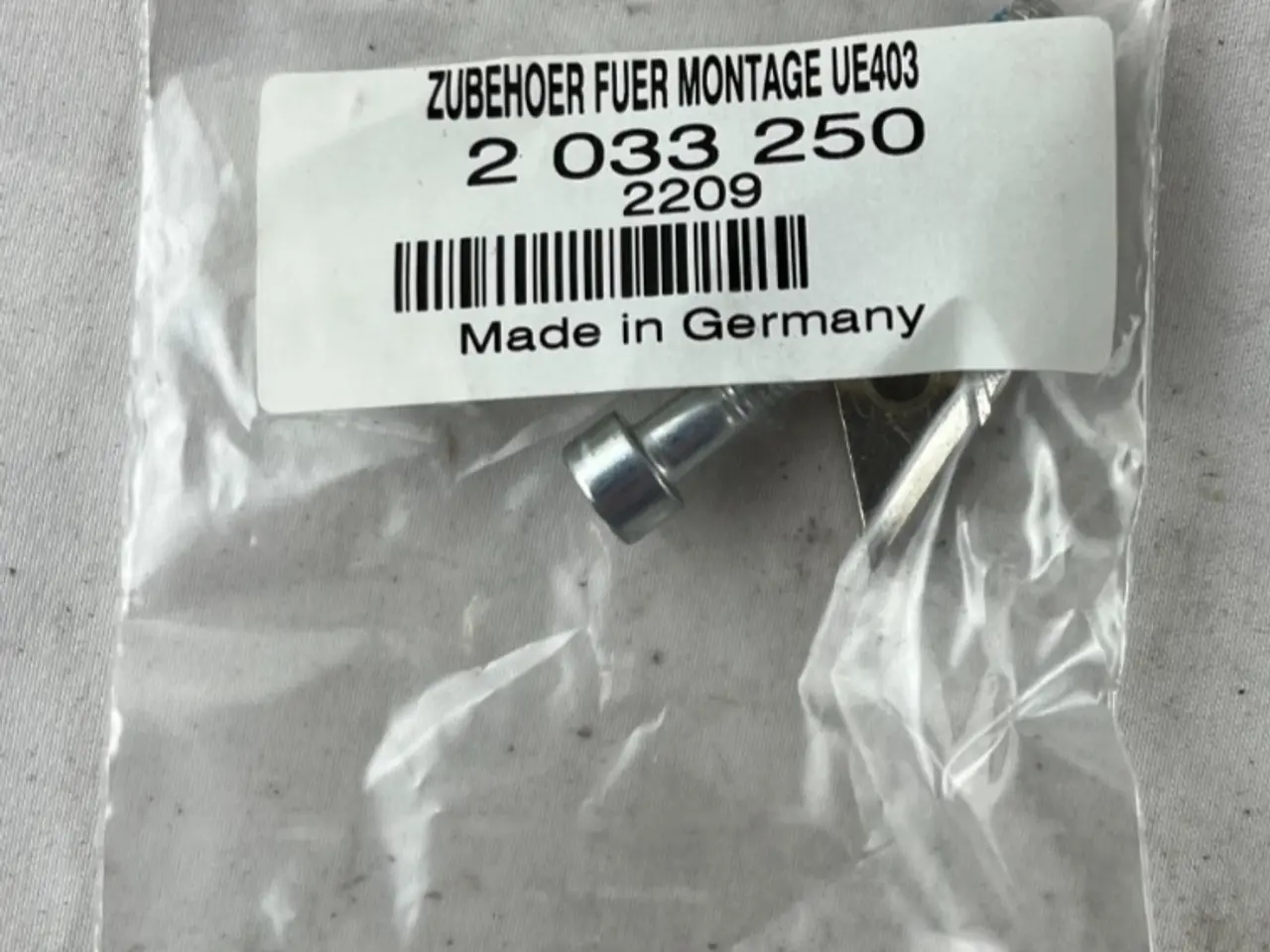 Billede 1 - SICK 2033250 UE403 Mounting Kit Sliding Nuts M4000