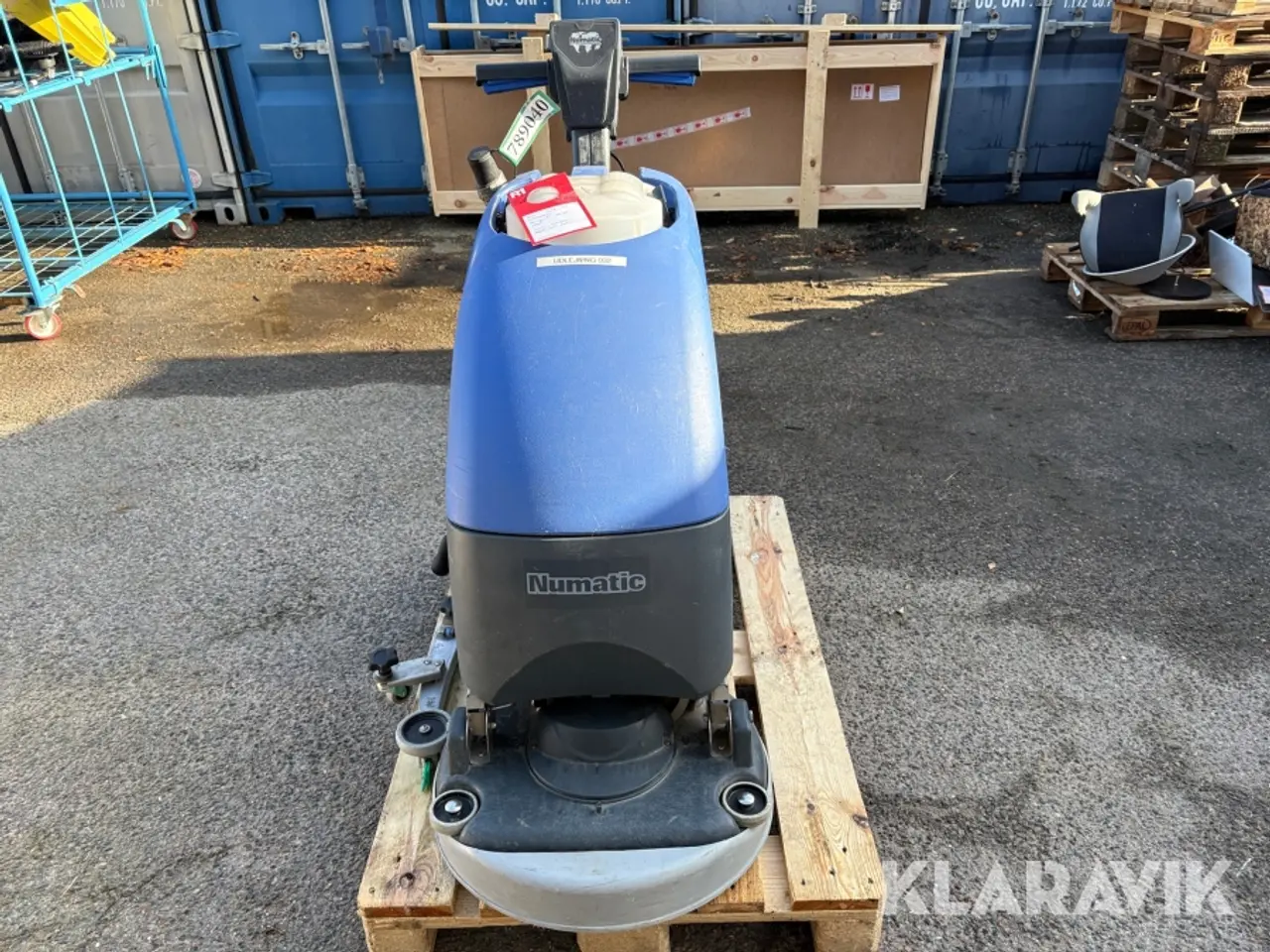 Billede 2 - Gulvvaskemaskine Numatic TTB 4055/100 - batteridrevet