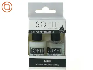 SOPHi Basecoat og topcoat - vandbaseret, lugtfri, Eco-friendly