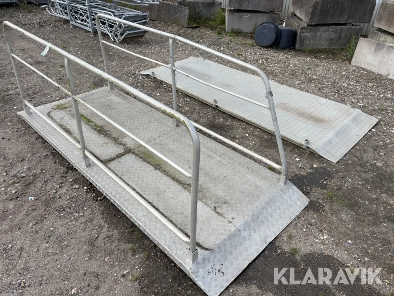 Billede 1 - Gangbroer aluminium - 2 styk