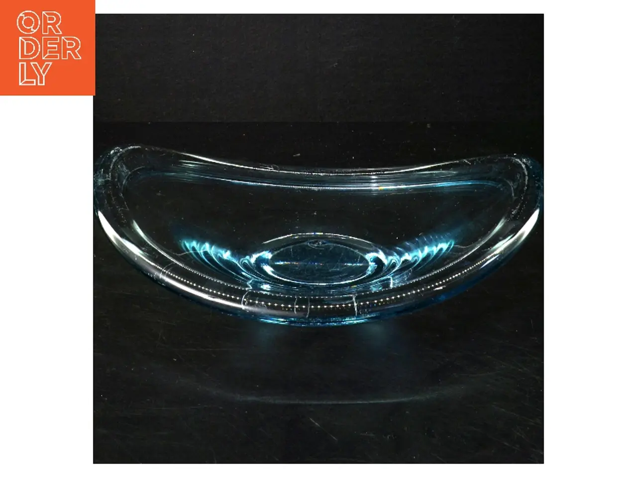 Billede 1 - Holmegaard Glasfad Ø 23 cm (str. Ø 23 cm)