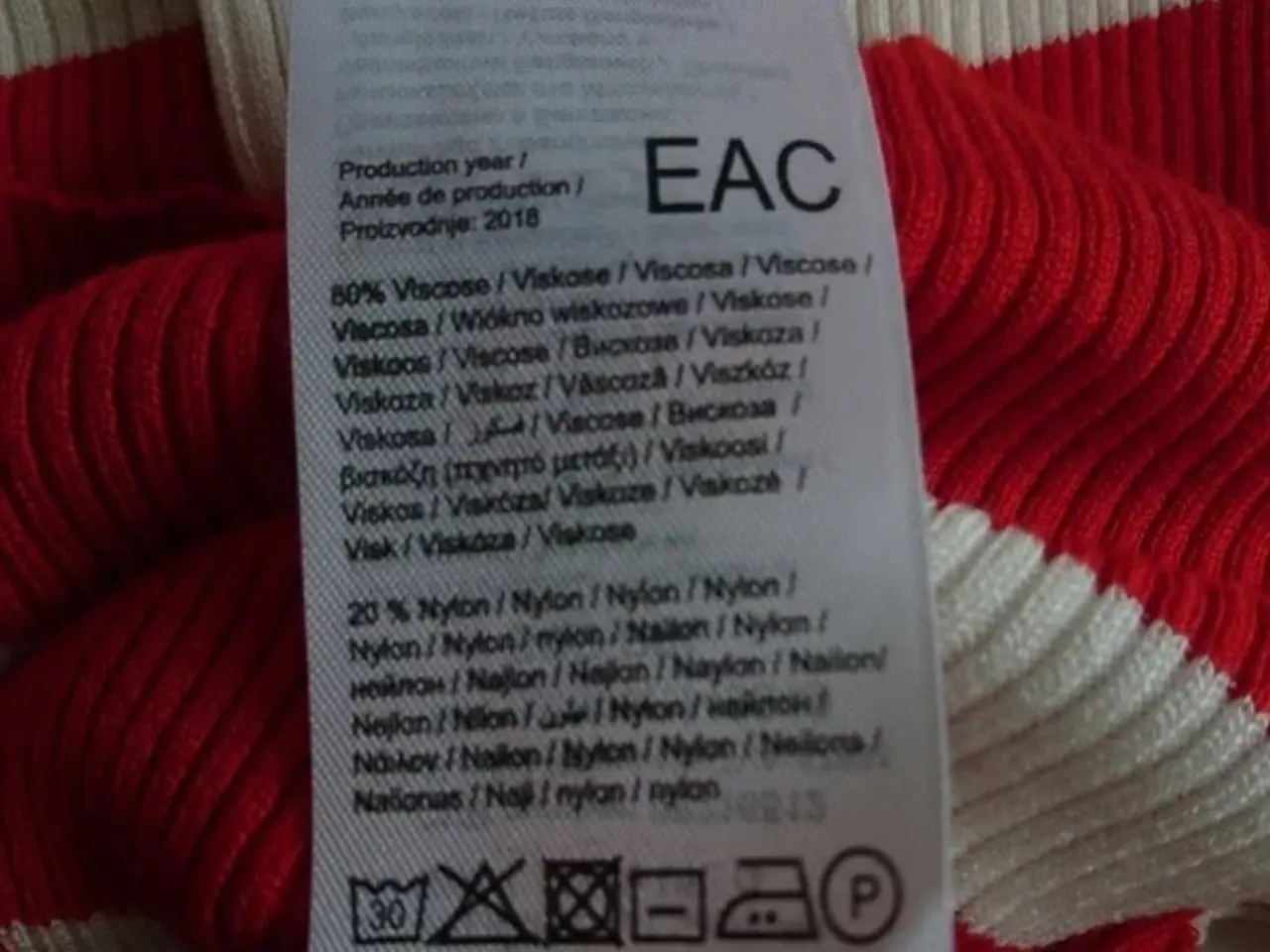 Billede 2 - Rødstribet sweater