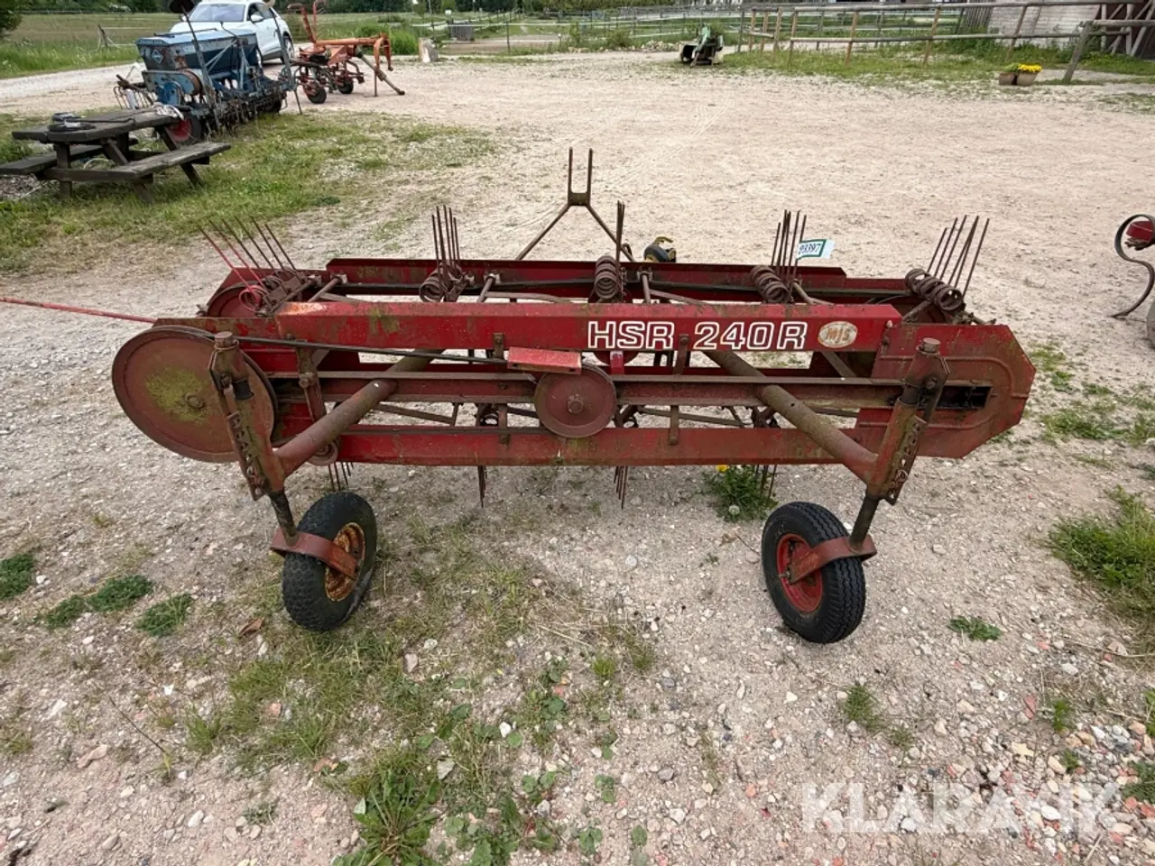 Billede 3 - PTO-drevet siderive-rive/fingerrive HSR 240 R