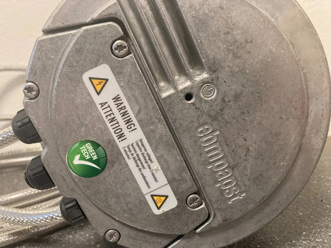 Billede 2 - ebm-papst M3G084-FA33-82 AC Motor 230V 621W HVAC