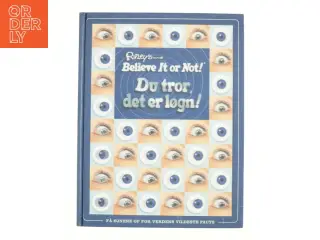 Ripley's du tror, det er løgn! (Bog)