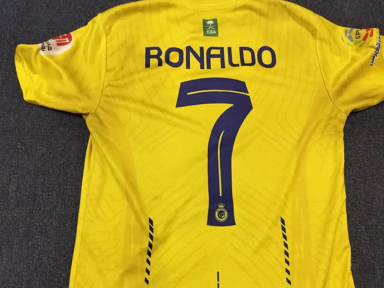 Billede 3 - Ronaldo Al nassar fodbold trøje 