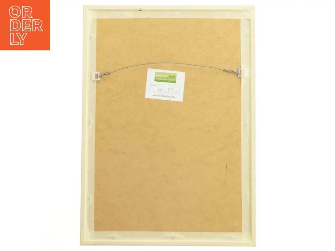 Billede 2 - Plakat med træ i ramme (str. 30x42 cm)