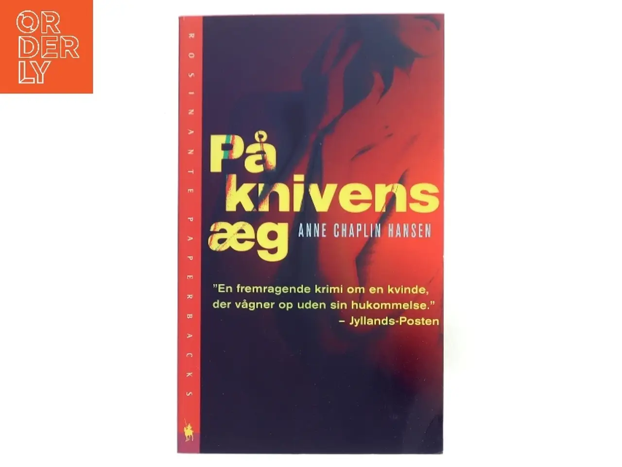 Billede 1 - På knivens æg : roman af Anne Chaplin Hansen (Bog)