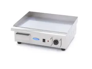 Maxima Elektrisk Stegeplade 55 cm – Krom – Glat
