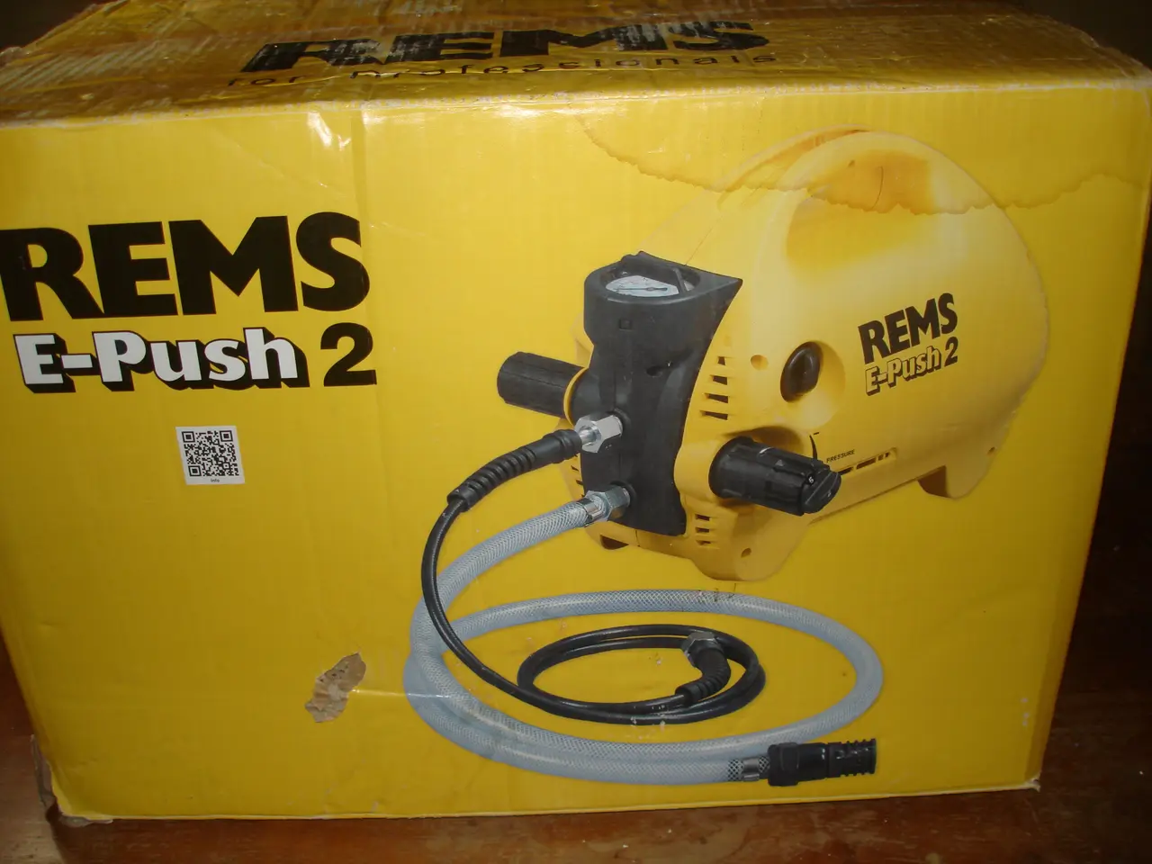 Billede 1 - REMS E-Push Trykmåler