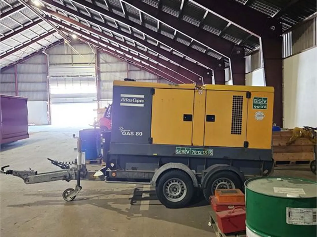 Billede 3 - Atlas Copco QAS 80 - 80 kVA / 64 KW