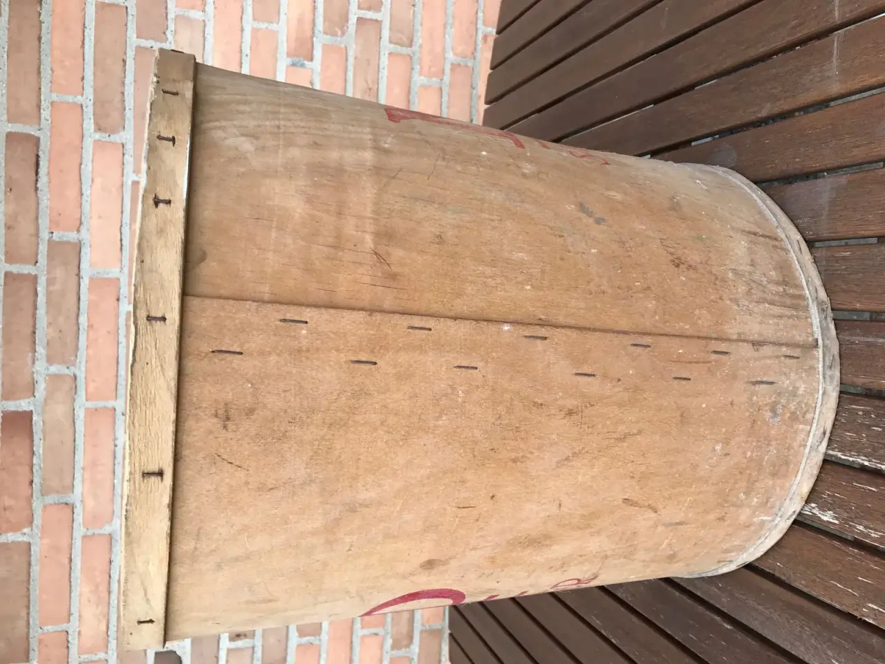 Billede 6 - Stor vintage kurv/spand (NAP)