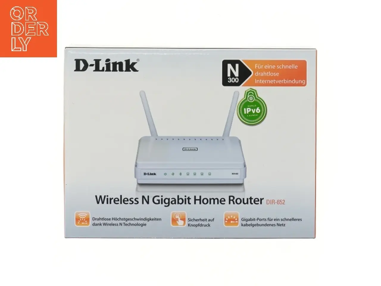 Billede 1 - D-Link DIR-652 trådløs router fra D-Link (str. 28x21 cm)