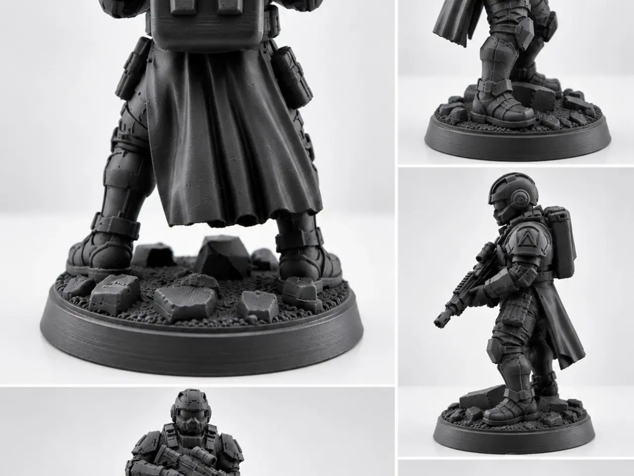 Billede 3 - Sci-fi soldat figur miniatur