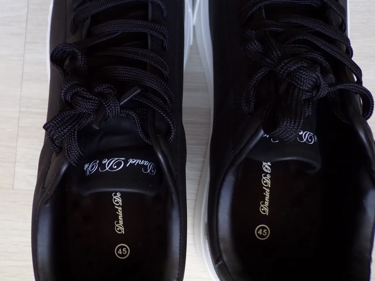 Billede 4 - NYE sorte Daniel De Prato sneakers Str. 45