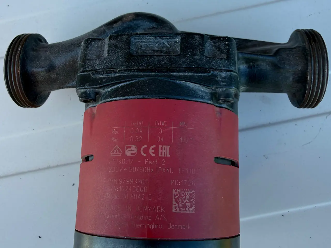 Billede 2 - Danfoss Alpha 2 25 60 180 pumpe