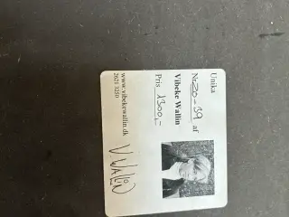 Unika 3 stk keramik af kunstner Vibeke Wallin