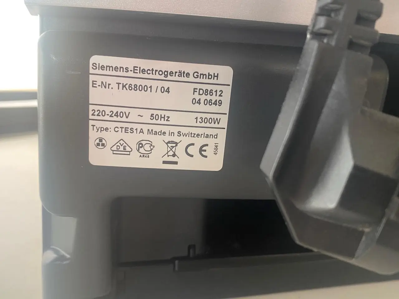 Billede 3 - Defekt Siemens Surpresso S60 