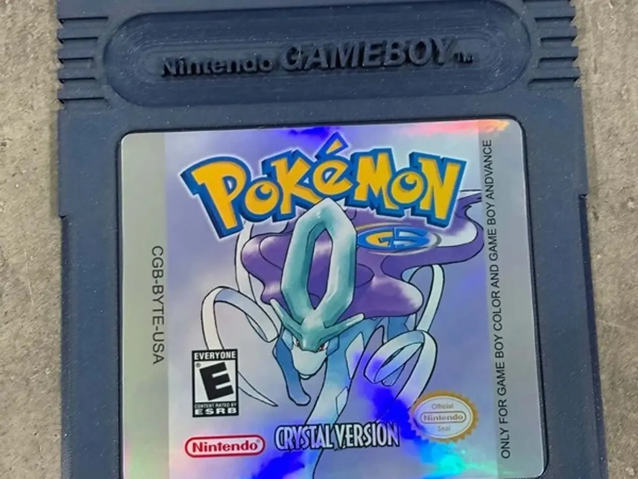 Billede 1 - Pokémon Crystal Game Boy dekoration med Suicune