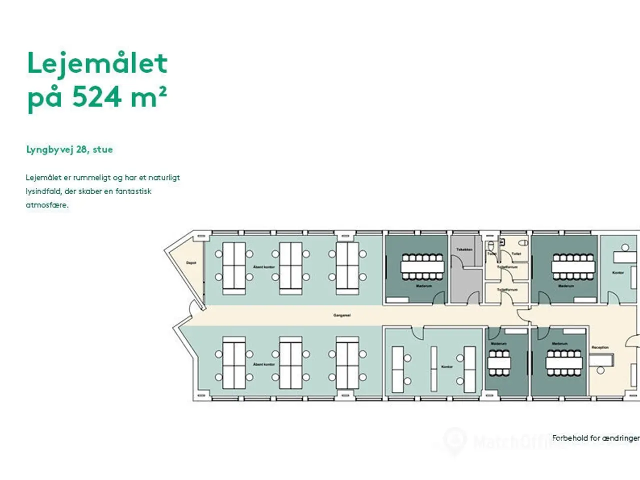 Billede 4 - Lyst og rummeligt kontor på 524 m²