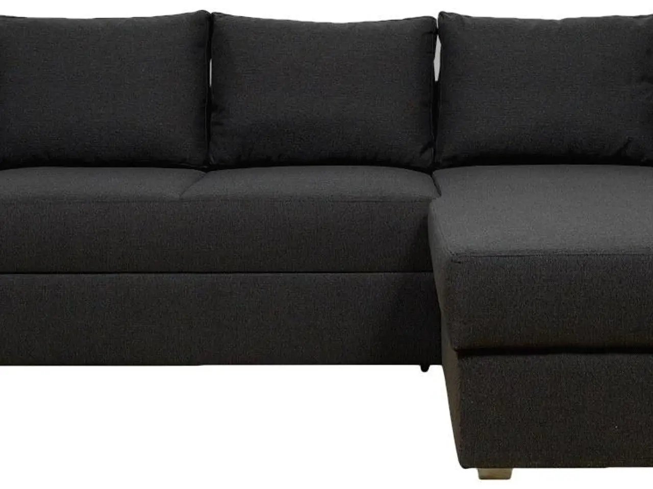 Billede 1 - Studio sovesofa med vendbar chaiselong - koksgrå Inari 95