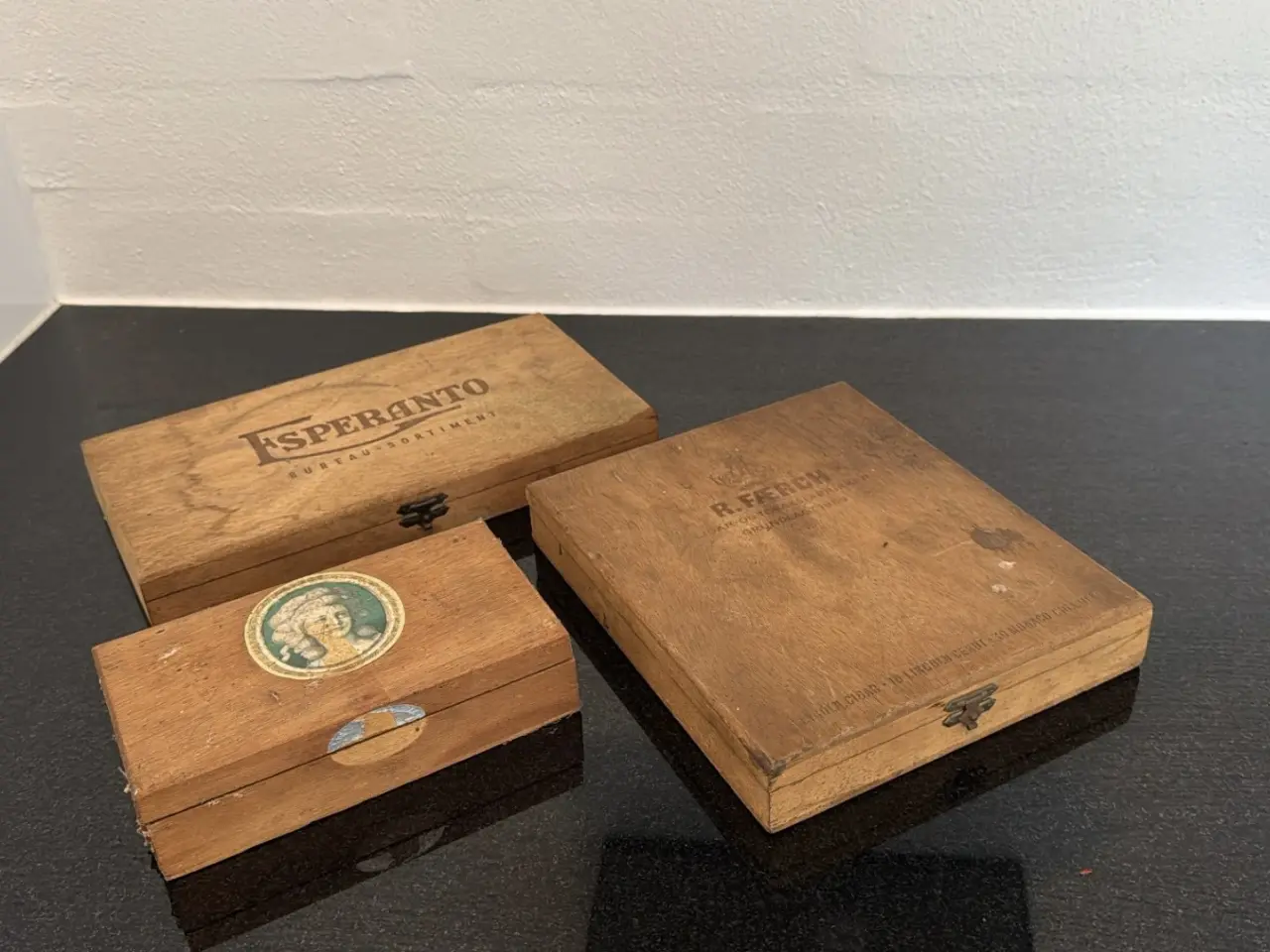 Billede 9 - Gamle metalkasser og cigarkasser