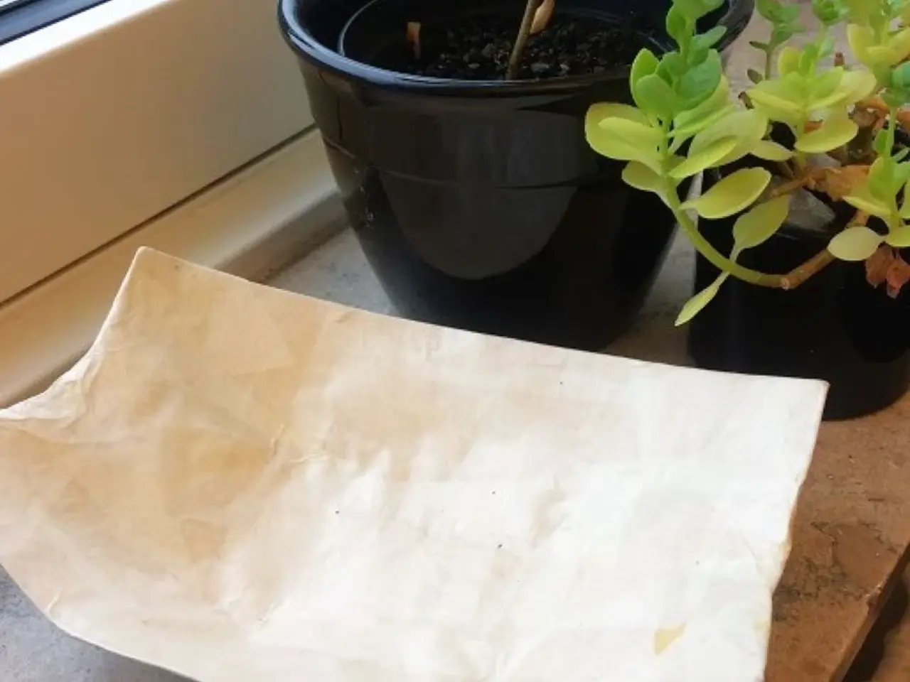 Billede 6 - Japansk inspireret papmaché-fad. Håndlavet fad