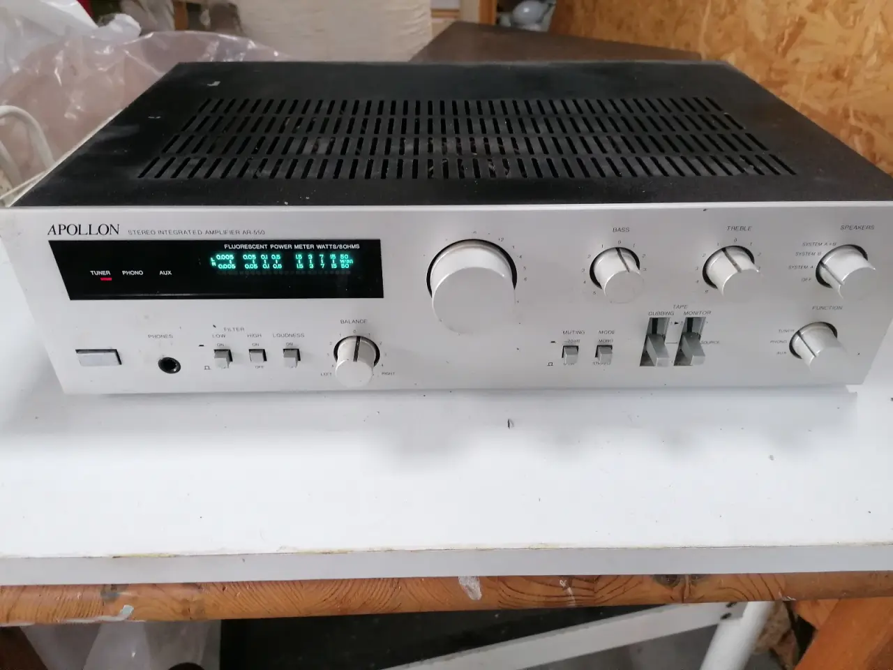 Billede 2 - Apollon AR-550 Forstærker. Nikko Tuner