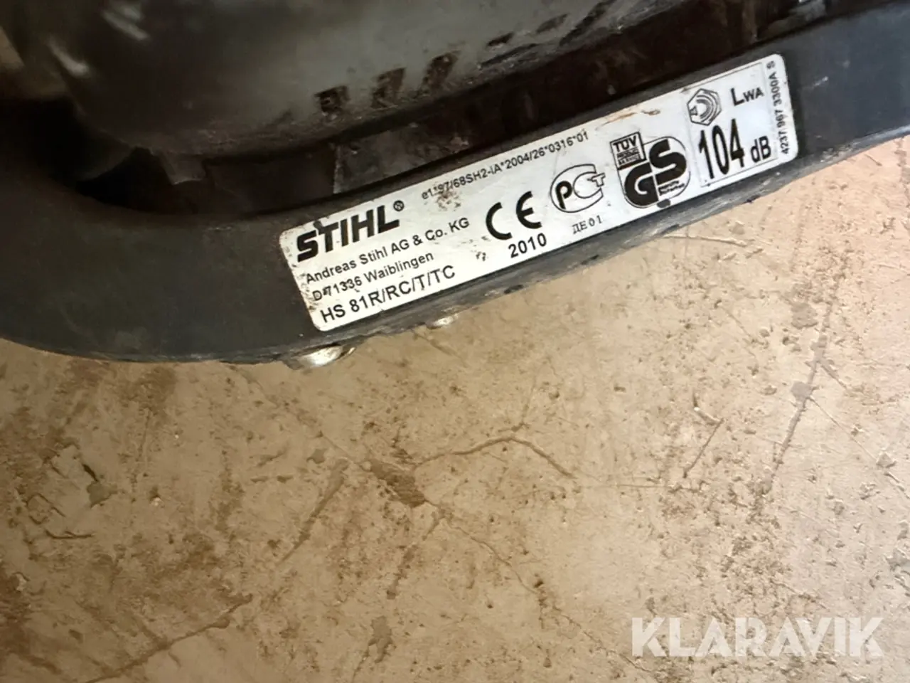 Billede 12 - Hækkeklipper Stihl HS 81R
