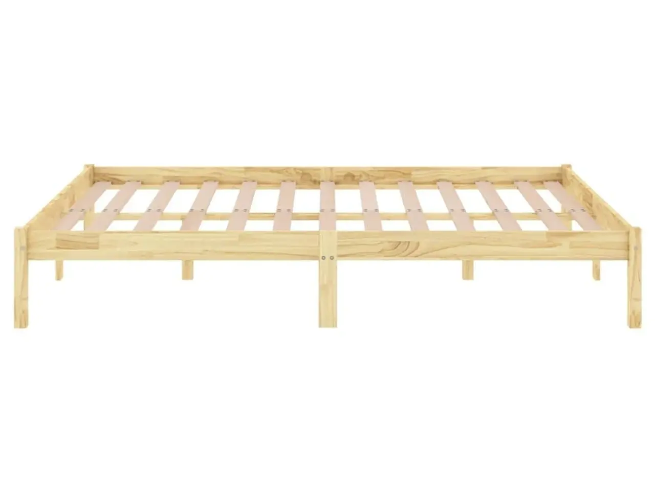 Billede 5 - Sengeramme 160 x 200 cm i massivt fyrretræ
