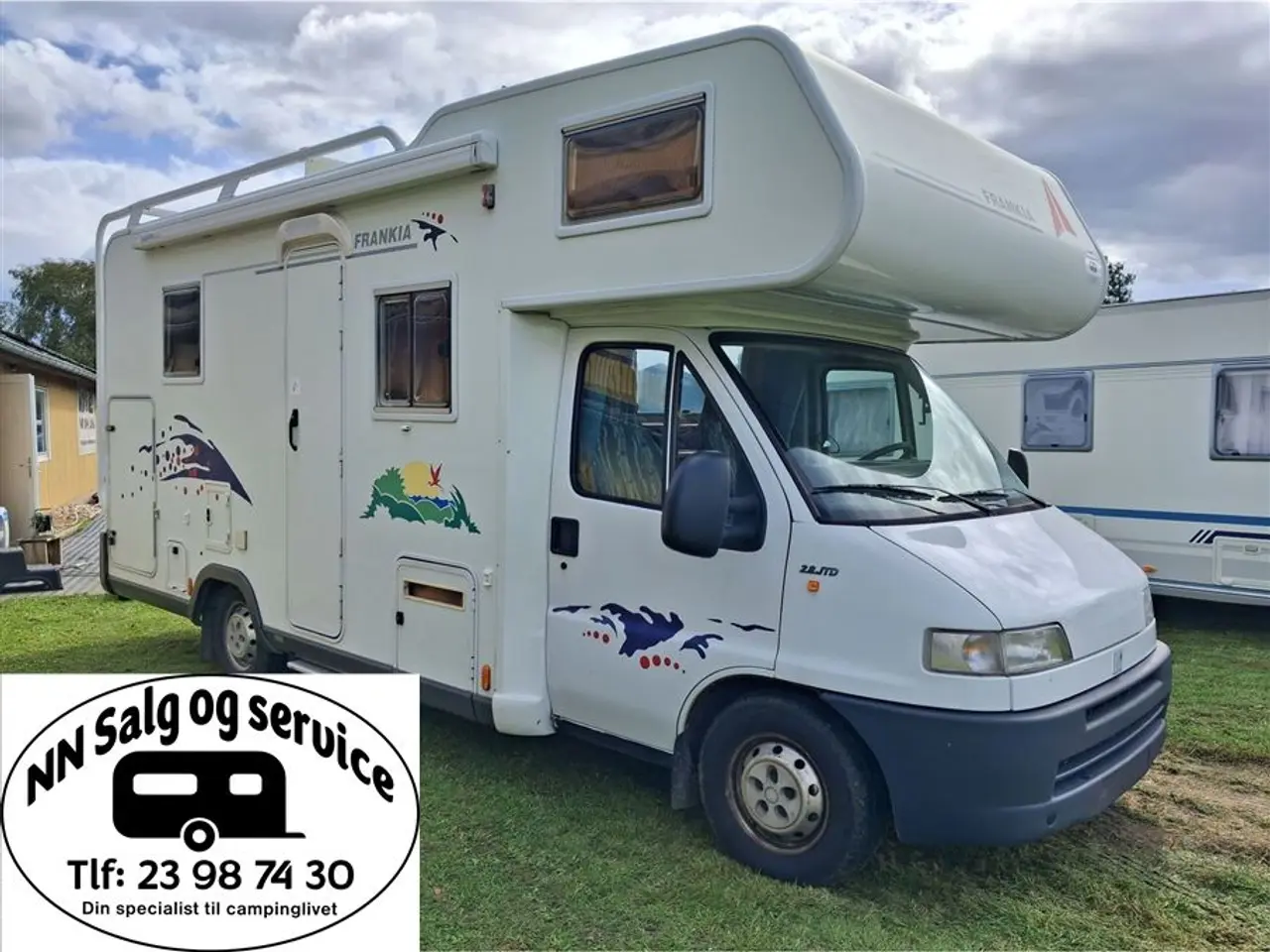 Billede 1 - 2001 - Fiat DUCATO Frankia A 650 FLOT OG VELHOLDT AUTOCAMPER MED KØJER