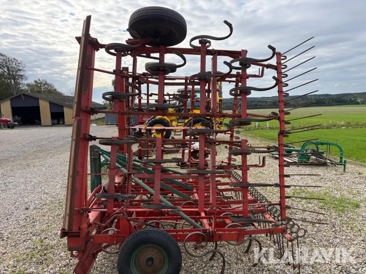 Billede 8 - Såbedsharve Fraugde Model a hydraulisk sammenklapning