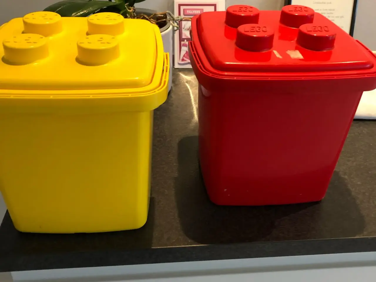 Billede 1 - 2 stk Lego/Duplo opbevari g