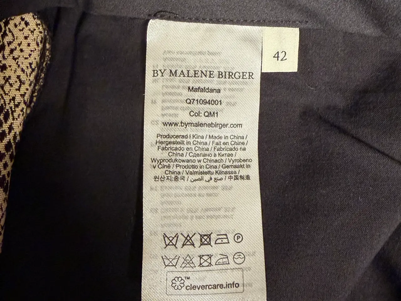 Billede 7 - By Malene Birger slangeprint‑bukser – helt nye 🤩