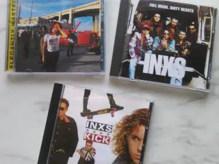 INXS: 3 CD'er stk. 25 kr. - Alle 50 kr.