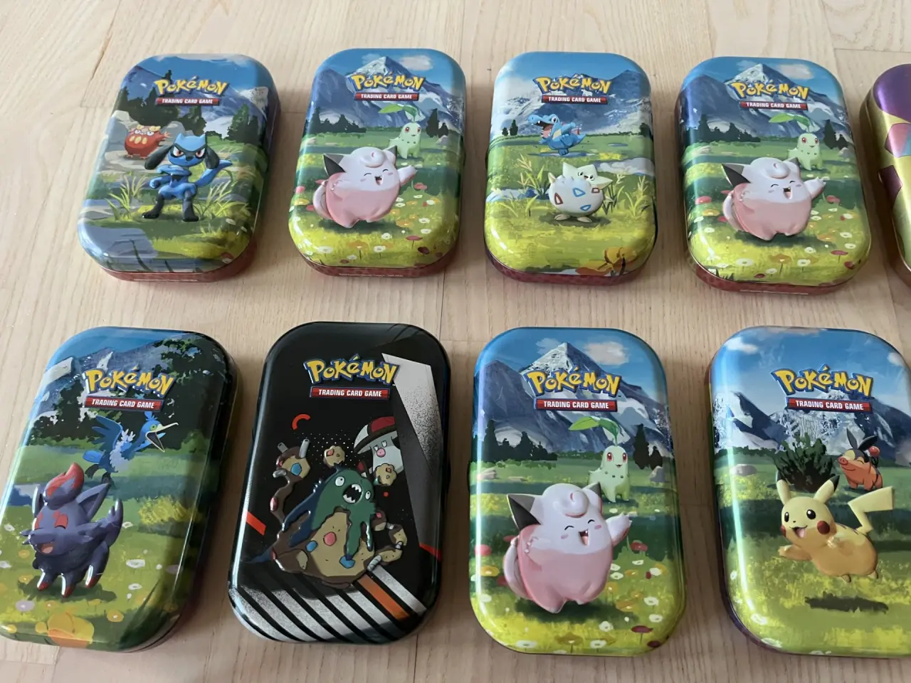 Billede 5 - 🎁 Pokémon kort i flot tin – 80 stk