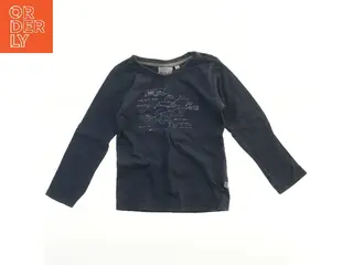 Langærmet bluse med bilmotiv fra Wheat (str. 98)