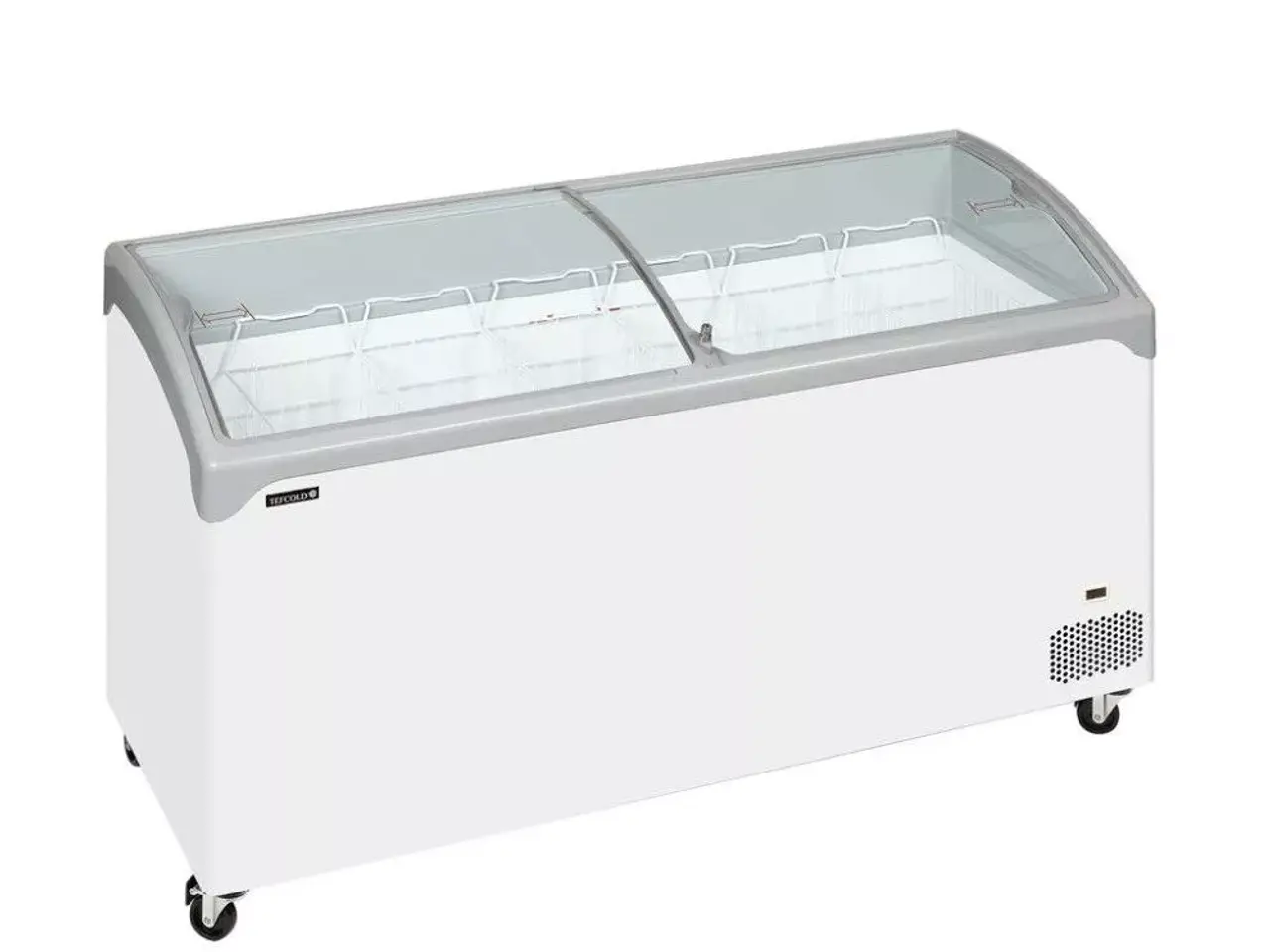 Billede 1 - Tefcold Elegant Kummefryser med Buet Glasskydelåg