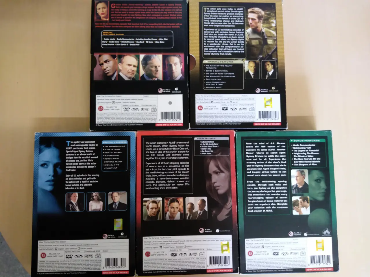 Billede 3 - DVD Alias 5 boxe