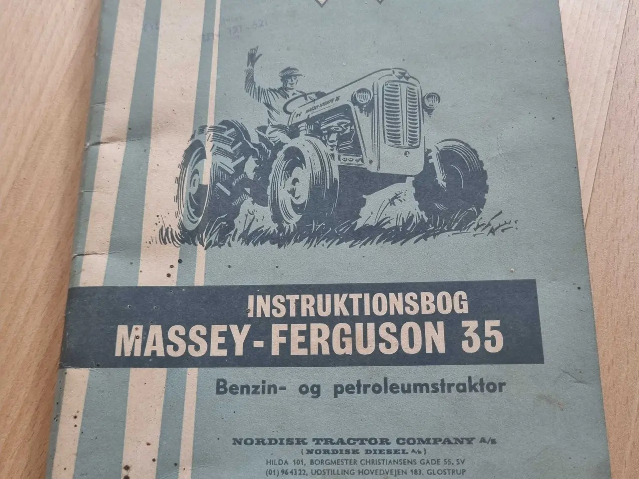 Billede 1 - Instruktionsbog Massey-Ferguson 35 Benzin