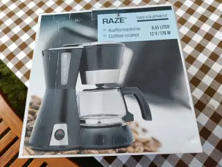 Kaffemaskine 12V til 4-6 kopper