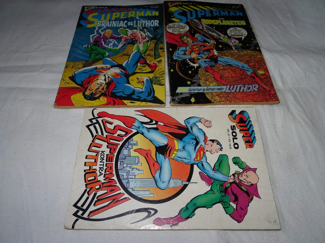 Billede 1 - Superman solo god stand 3 stk 45