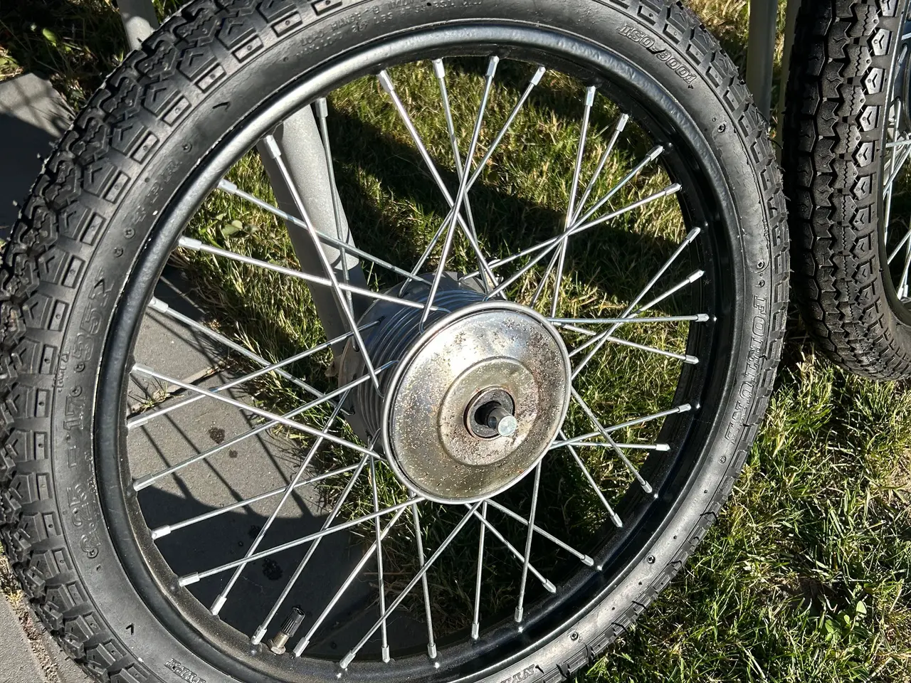 Billede 3 - Puch ms50 komplet sæt hjul