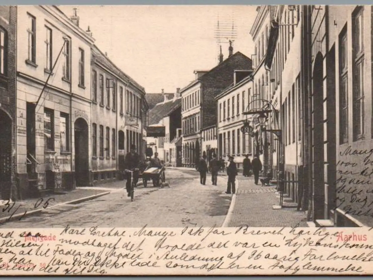 Billede 1 - Aarhus - Meljgade - Postkort - Brugt