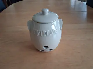 Hvidløgskrukke