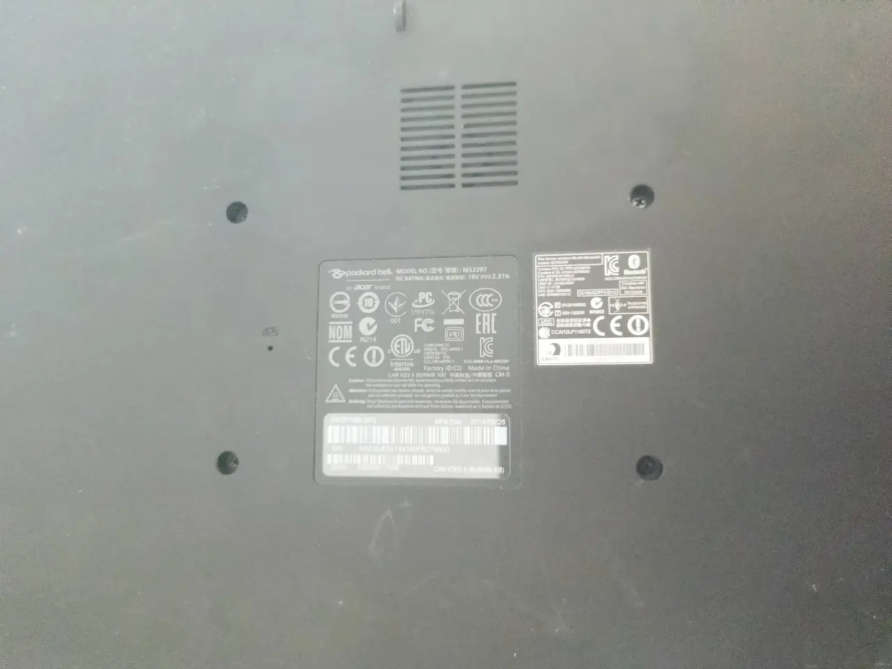 Billede 4 - EasyNote ENTG71BM Packard Bell Laptop Bærbar