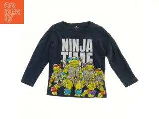 Børne T-shirt med Ninja Turtles fra Name It (str. 92)