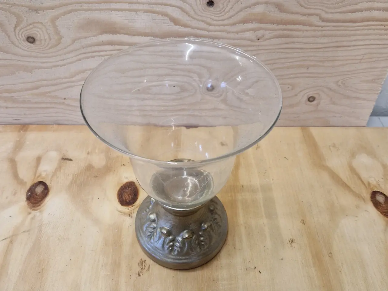 Billede 2 - Stage med glas skål